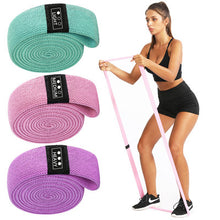Load image into Gallery viewer, Unisex Fitness Yoga Elastic Bands Hip Circle Thigh Squat Band Workout Gym Equipment
