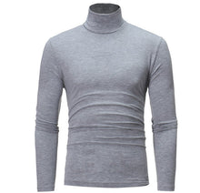 Load image into Gallery viewer, Men&#39;s Turtleneck Thin Long Sleeve T-Shirt
