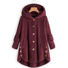 Load image into Gallery viewer, Women&#39;s Loose Cardigan Sweater Winter Hoody Tops
