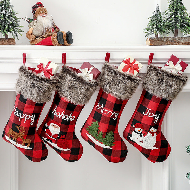 Christmas Socks Gift Bag