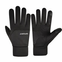 Load image into Gallery viewer, Outdoor fleece sports riding ski non-slip touch screen waterproof gloves
