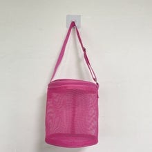 Load image into Gallery viewer, Mesh Shell Storage Bag Beach Toys Organizer Collection Bag
