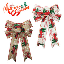 Load image into Gallery viewer, 3 Pcs Christmas decoration bow DIY Bow Ribbon
