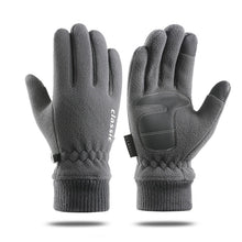 Load image into Gallery viewer, Men Women Winter Polar Fleece Silica Gel Non Slip Touch Screen Driving Mitten
