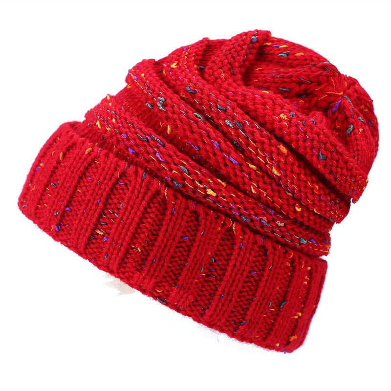 Lady Thread Knitted Chapeau