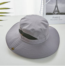 Load image into Gallery viewer, Fisherman Hat Fishing Sunscreen Breathable Outdoor Large Brim
