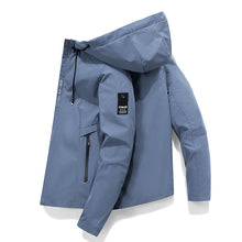 Load image into Gallery viewer, Autumn And Winter Men Long Sleeves Loose Pocket Zipper Hood jacket
