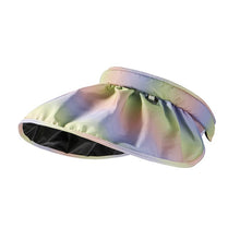 Load image into Gallery viewer, Women&#39;s summer big eaves sun hat gradual change empty shell sun hat
