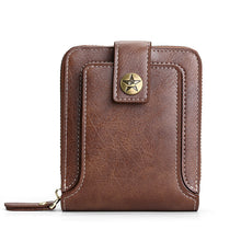 Load image into Gallery viewer, Vintage Men&#39;s Wallet Pu Leather Short Purse
