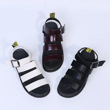 Load image into Gallery viewer, Casual Beach Shoes Platform Flat Martin Sandals
