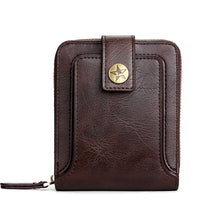 Load image into Gallery viewer, Vintage Men&#39;s Wallet Pu Leather Short Purse
