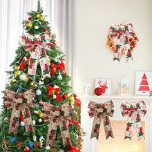 Load image into Gallery viewer, 3 Pcs Christmas decoration bow DIY Bow Ribbon
