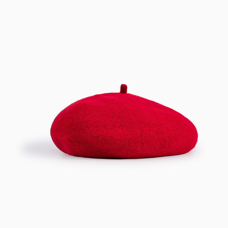 Women Girl Beret French Artist Warm Wool Hat