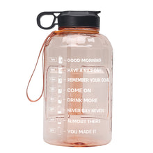 Load image into Gallery viewer, 2.2L Gallon Water Bottle with Straw and Time Marker
