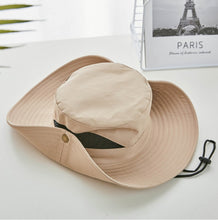 Load image into Gallery viewer, Fisherman Hat Fishing Sunscreen Breathable Outdoor Large Brim
