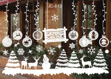 Load image into Gallery viewer, Christmas Window Stickers Merry Christmas Decorations
