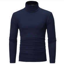 Load image into Gallery viewer, Men&#39;s Turtleneck Thin Long Sleeve T-Shirt

