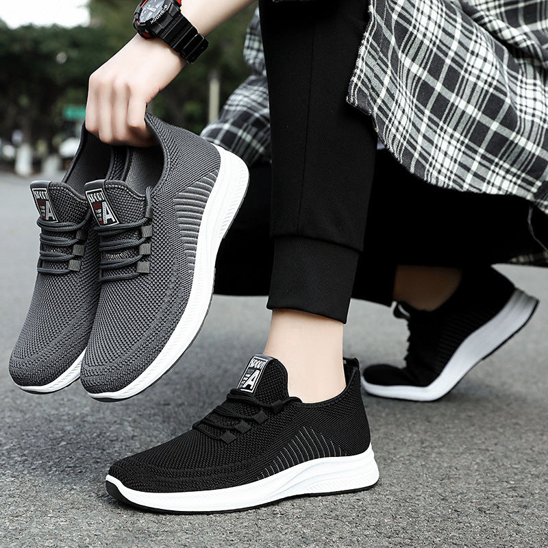 Men's Trendy Soft Sole Running Shoes Breathable Sneakers