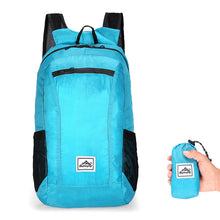 Load image into Gallery viewer, Lightweight Portable Foldable Waterproof Backpack Folding Bag Ultralight Outdoor Pack

