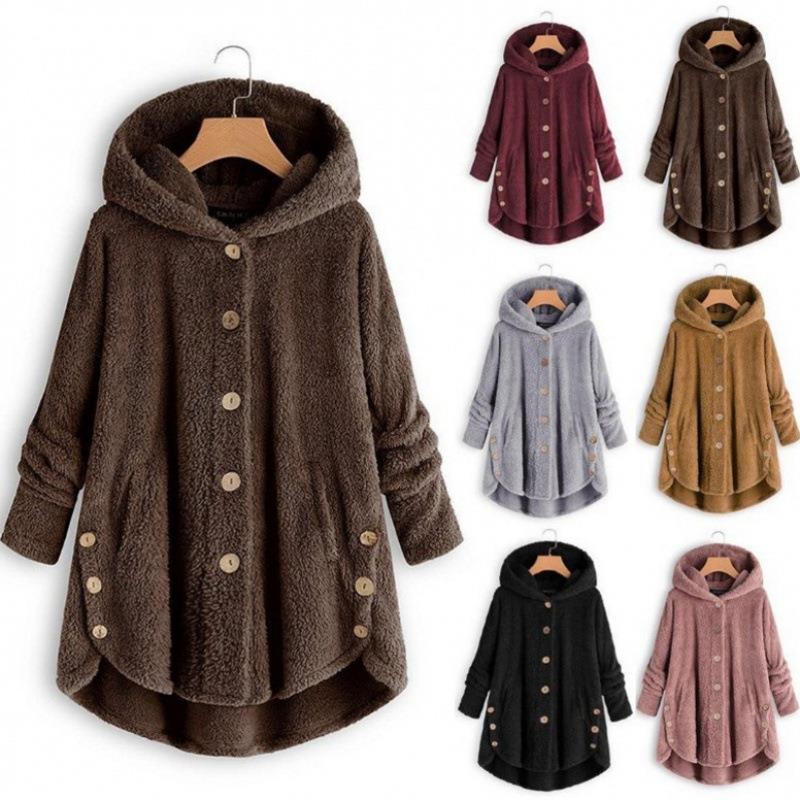 Women's Loose Cardigan Sweater Winter Hoody Tops