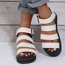 Load image into Gallery viewer, Casual Beach Shoes Platform Flat Martin Sandals
