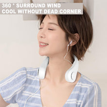 Load image into Gallery viewer, Usb Charging Hanging Neck Small Fan
