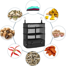 Load image into Gallery viewer, Outdoor Camping Portable Foldable Storage Hanging Bag
