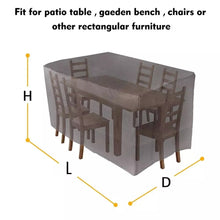 Load image into Gallery viewer, Waterproof Rain Snow Dust Wind-Proof Anti-UV Oxford Fabric Outdoor Furniture Covers
