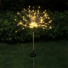 Load image into Gallery viewer, Outdoor Solar Lights  120  LEDs 8 modes Solar Fireworks Lamp

