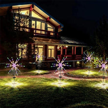 Load image into Gallery viewer, Outdoor Solar Lights  120  LEDs 8 modes Solar Fireworks Lamp
