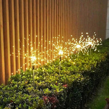 Load image into Gallery viewer, Outdoor Solar Lights  120  LEDs 8 modes Solar Fireworks Lamp
