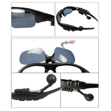 Load image into Gallery viewer, Polarized lens Wireless Bluetooth Sunglasses Headset Universal Stereo Sports Headphones

