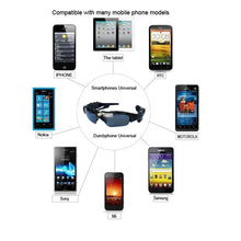 Load image into Gallery viewer, Polarized lens Wireless Bluetooth Sunglasses Headset Universal Stereo Sports Headphones
