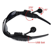 Load image into Gallery viewer, Polarized lens Wireless Bluetooth Sunglasses Headset Universal Stereo Sports Headphones

