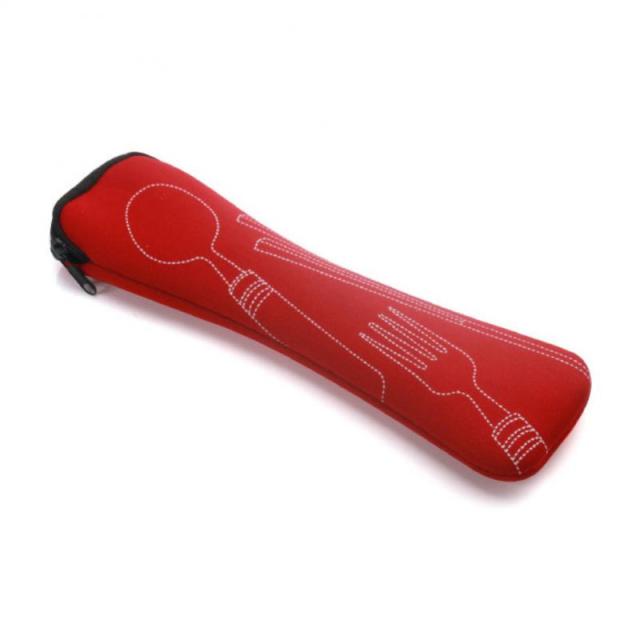 2 Pcs Portable Tableware Bag