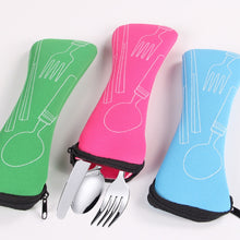Load image into Gallery viewer, 2 Pcs Portable Tableware Bag
