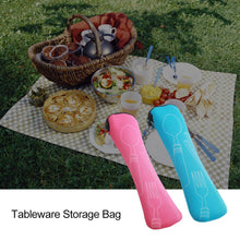 Load image into Gallery viewer, 2 Pcs Portable Tableware Bag
