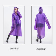 Load image into Gallery viewer, Tourism Outdoor Hiking Rain Poncho Hooded Rain Coat
