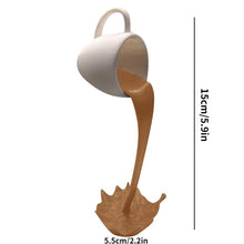 Load image into Gallery viewer, Resin Statues Floating Coffee Cup Art Sculpture Kitchen Home Decor Statue
