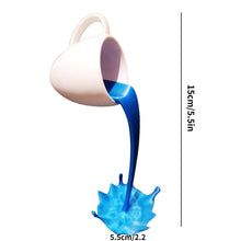 Load image into Gallery viewer, Resin Statues Floating Coffee Cup Art Sculpture Kitchen Home Decor Statue
