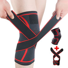 Load image into Gallery viewer, Sports Men Pressurized Elastic Knee Pads
