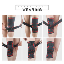 Load image into Gallery viewer, Sports Men Pressurized Elastic Knee Pads
