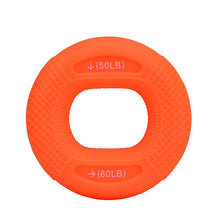 Load image into Gallery viewer, Silicone Adjustable Hand Grip 20-80LB Gripping Ring Finger Forearm Trainer
