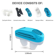 Load image into Gallery viewer, Silicone anti snoring Nasal Dilators Anti Snore Nose Clip
