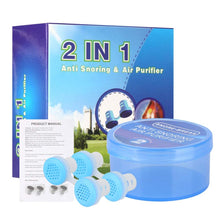 Load image into Gallery viewer, Silicone anti snoring Nasal Dilators Anti Snore Nose Clip
