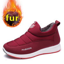 Load image into Gallery viewer, Women  Warm Plush Fur Ankle Boots
