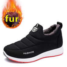 Load image into Gallery viewer, Women  Warm Plush Fur Ankle Boots
