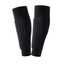 Load image into Gallery viewer, Outdoor Sport Honeycomb Anti-Collision Pads Protection Leg Guard Socks Shank

