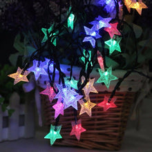 Load image into Gallery viewer, 50 LEDs 7m Star Solar Light Outdoor
