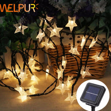 Load image into Gallery viewer, 50 LEDs 7m Star Solar Light Outdoor

